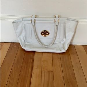 Emma Fox leather white bag